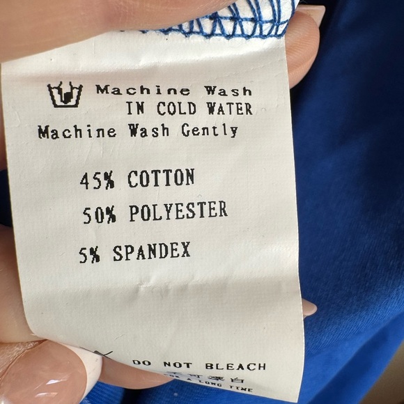 NWT Vfshow Women's Solid Blue 3/4 Sleeve Mermaid Bodycon Dress Size Small - Picture 13 of 15